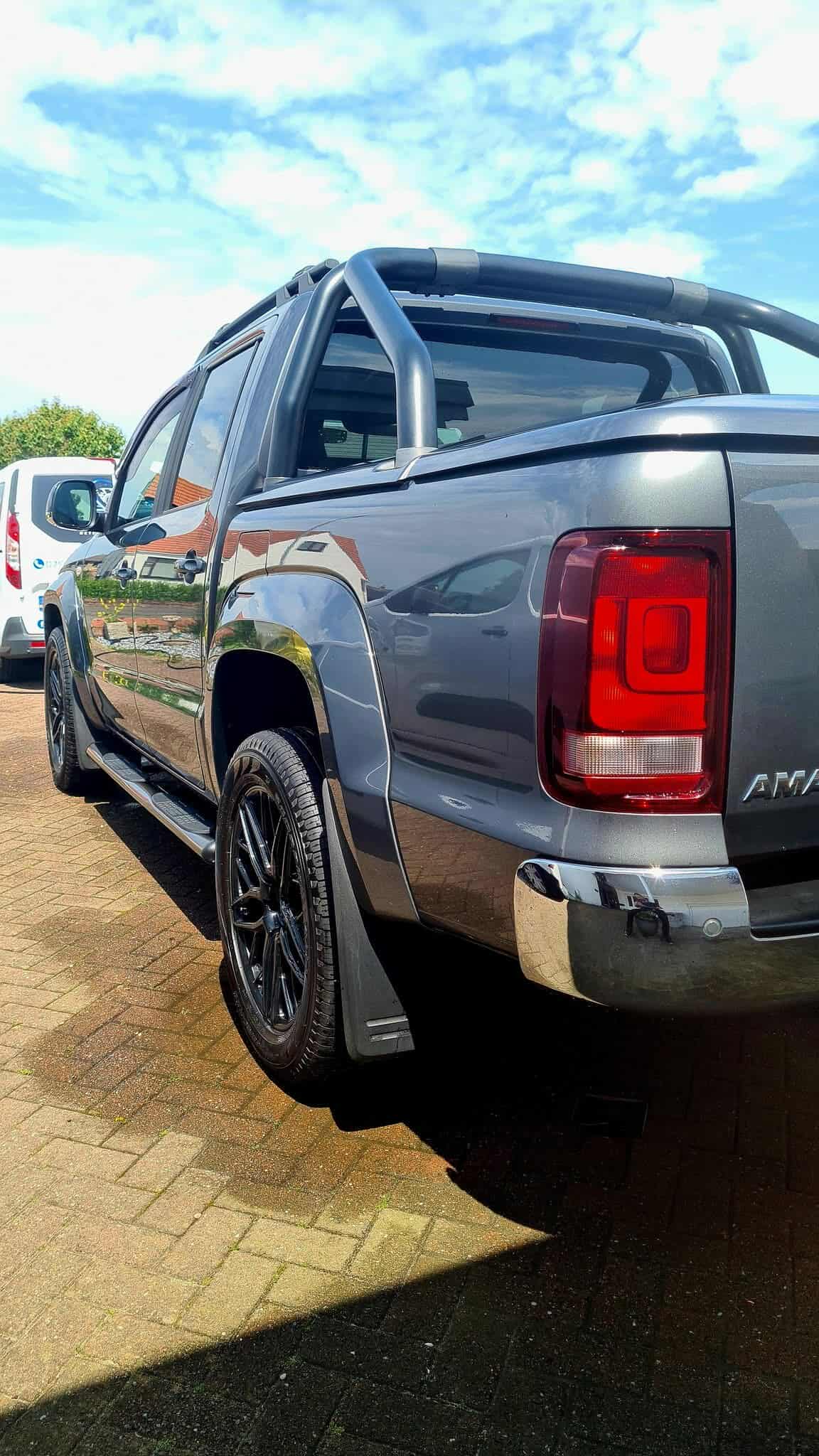 Vehicle after professional decal removal